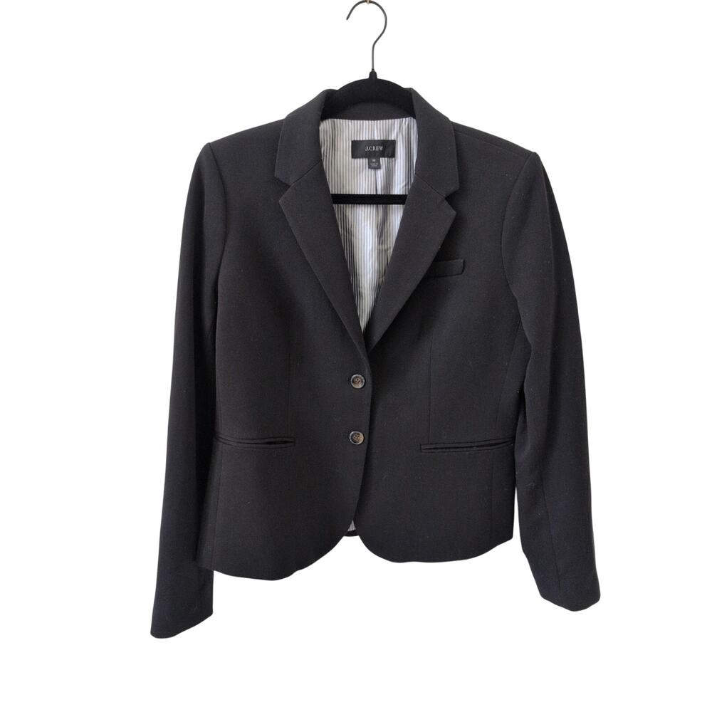 J.Crew Original School Boy Blazer For Women Black Size M